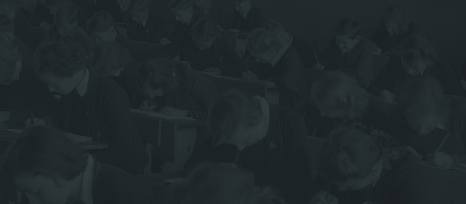 students sitting at their desks